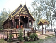 Wat Tha Sai Temple in Thai Muang district, Phang Nga